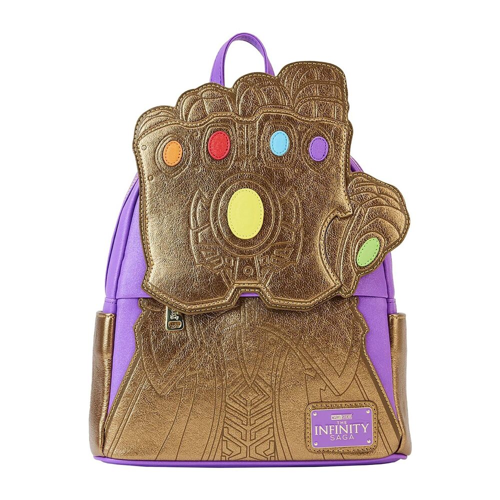 3694 Marvel Shine Thanos Gauntlet Mini Backpack Standard
